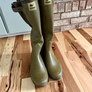 Le Chameau Women's Green Boots